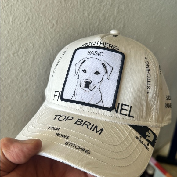 Goorin Brothers K.I.S.S. BASIC. ClassicGround up Tech.White SnapBack Trucker hat - Picture 14 of 16